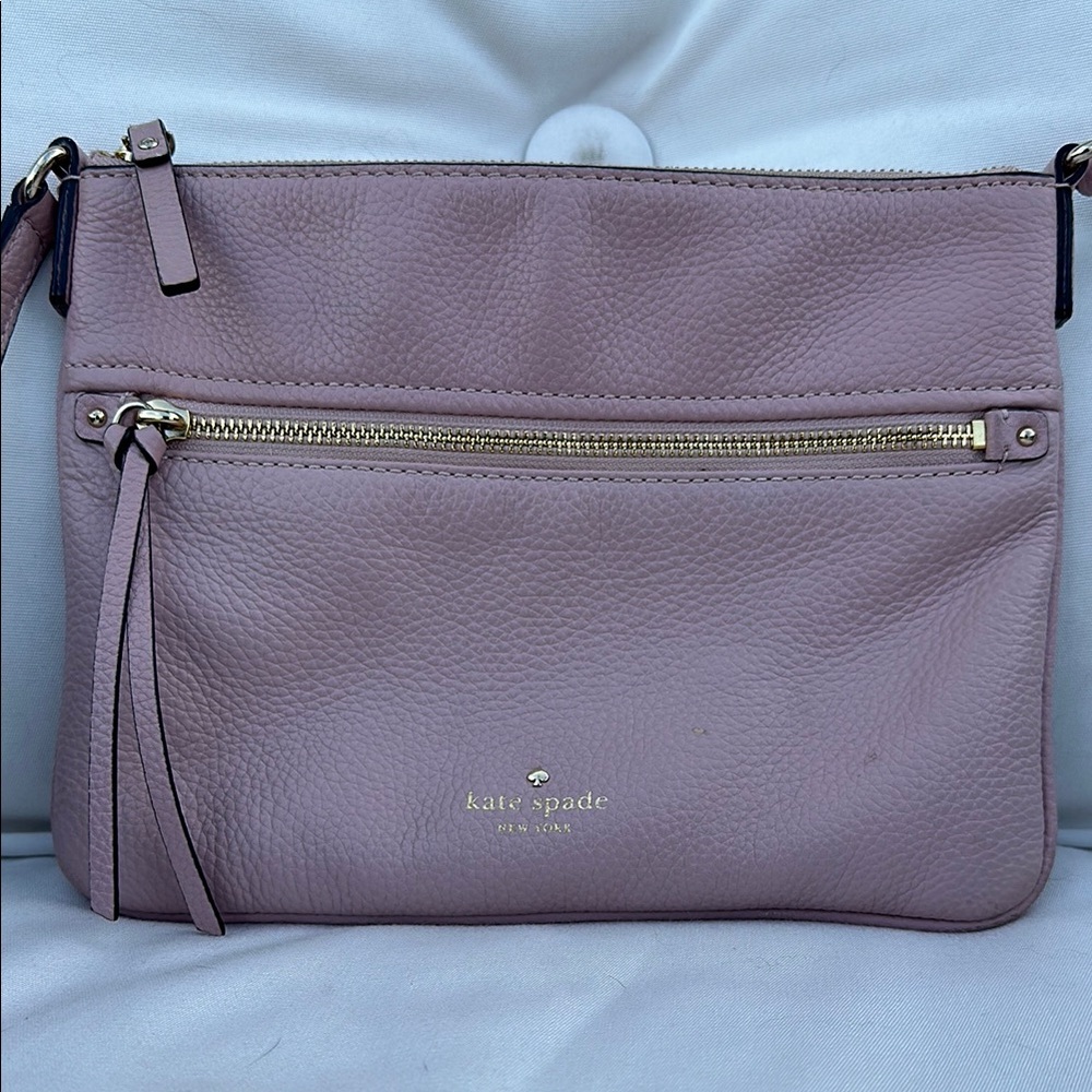 Kate Spade - Gabrielle Jackson Street - Pink Pebble Leather Crossbody Bag